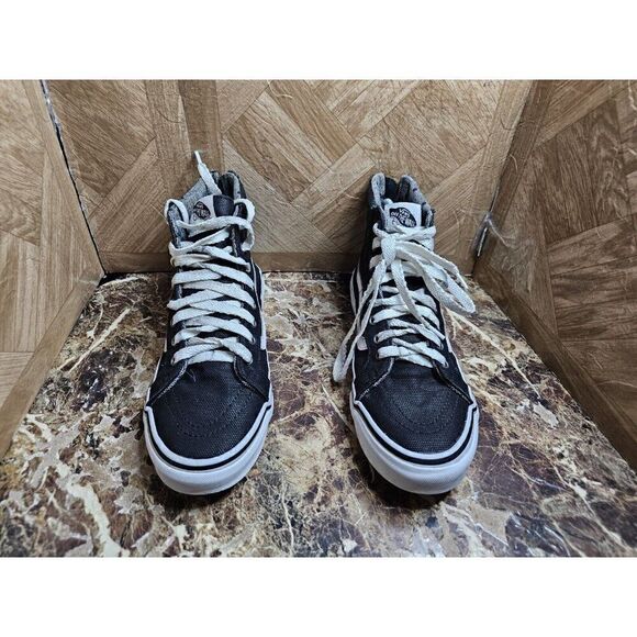 Vans Women's Off The Wall Skateboard Oldskool Black Shoes Size 8.  719 - Picture 7 of 12